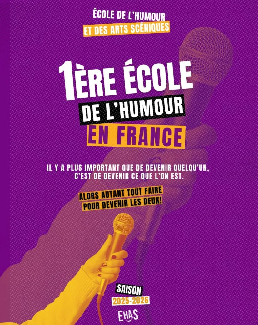 Saison 2025-2025 - Ecole de l'Humour et des Arts Scéniques